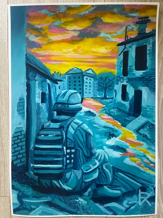 New dawn - art print