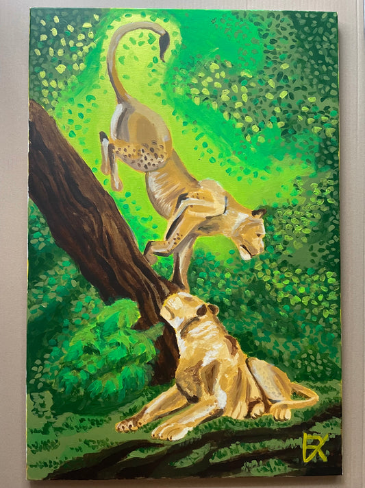 Winners vs Losers - original artwork
